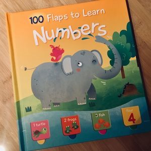 100 Flaps to Learn Numbers